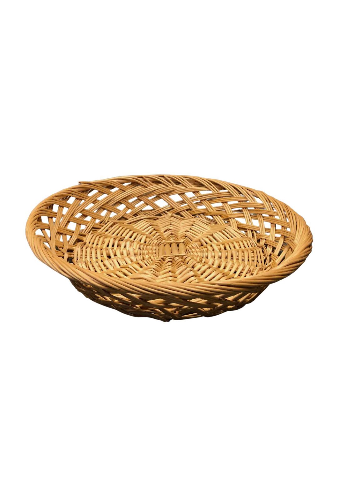 Mand Riet Mand riet, rond Ø 34 cm - TéBé verhuurshop
