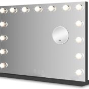 Spiegel, make-up met led l 58 x b 46 cm