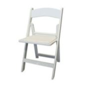 Wedding chair wit inklapbaar